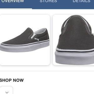 Slip one gray vans, open to offers